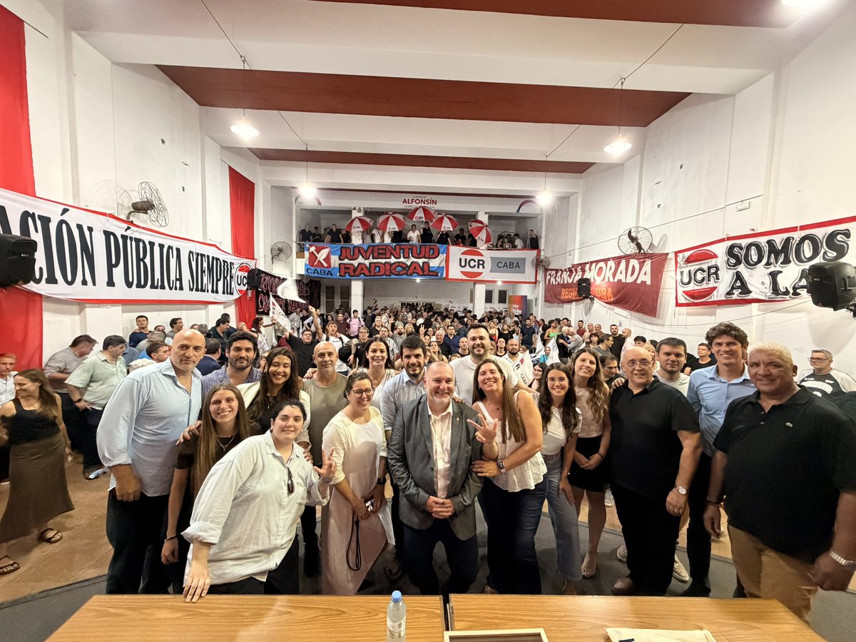 Los partidos políticos necesitamos revitalizar nuestras bases y defender nuestras banderas con la mirada puesta en el futuro. En eso estamos.

Felicitaciones <a href="/hernanrossi_ok/">Hernán Rossi</a>, un militante muy valioso de nuestra Ciudad. El desafio es grande y es un placer acompañarte. Adelante 🙌🏼