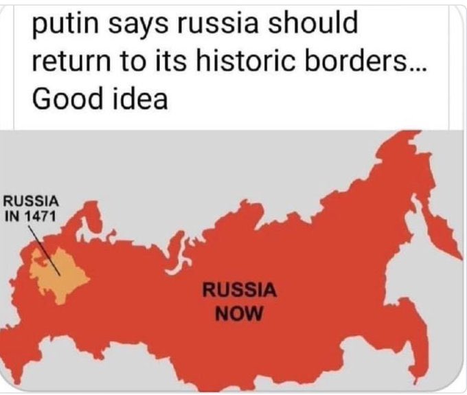 Make Russia Little Again.