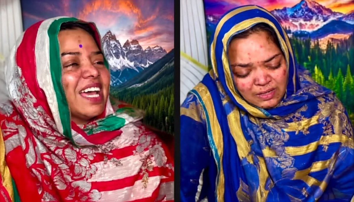 Samina khan tweet media