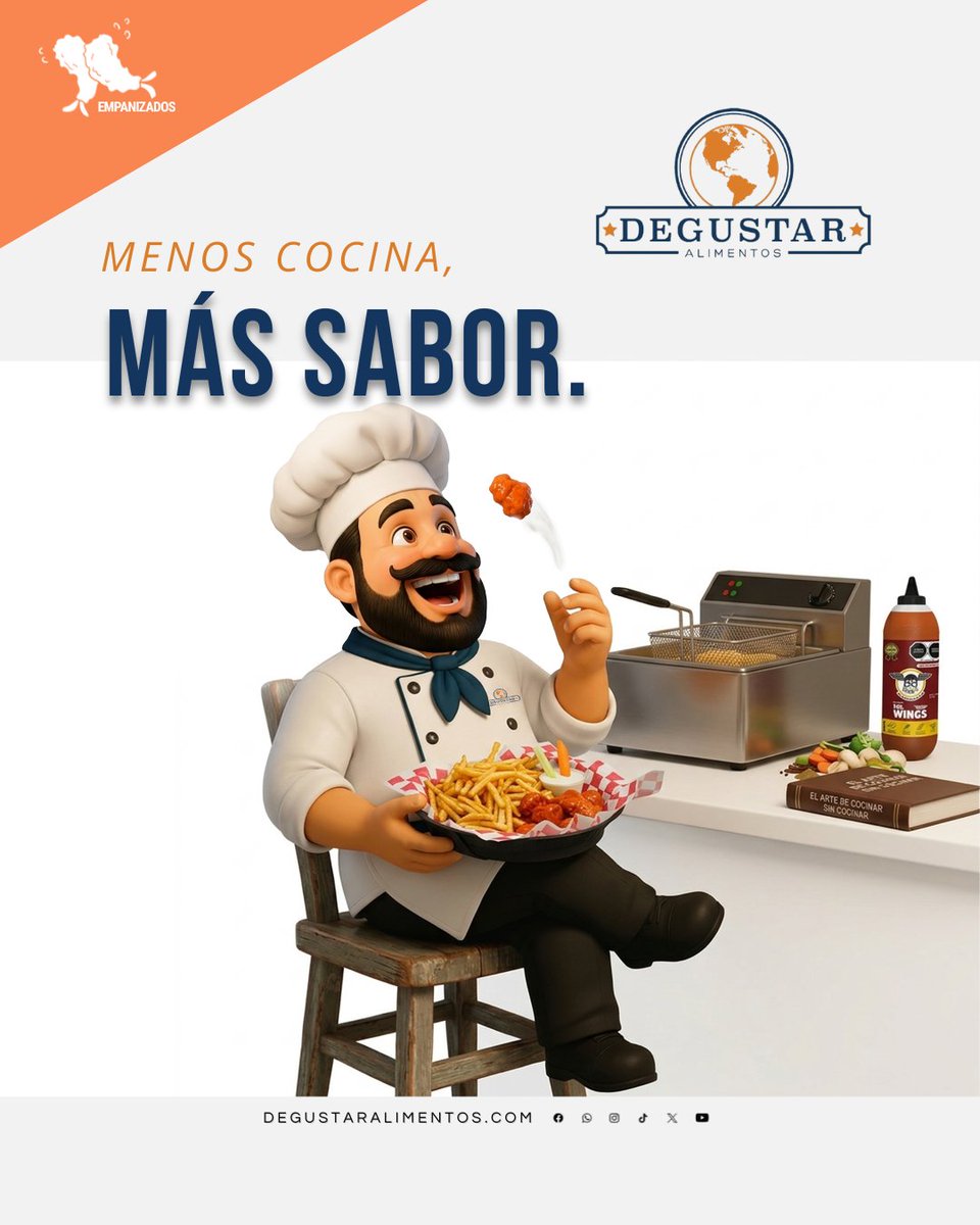 Degustar_A's tweet image. "Hoy no se cocina, hoy se disfruta."
🐥Contamos con venta por carga, tarima, cajas, mayoreo y menudeo🐥
🚛Pedidos: wa.link/q5070c
📍Nuestras sucursales: surl.li/zknzzd
#nococinarehoy #BonelessCouch #Boneless #crunchyasmr #pollo