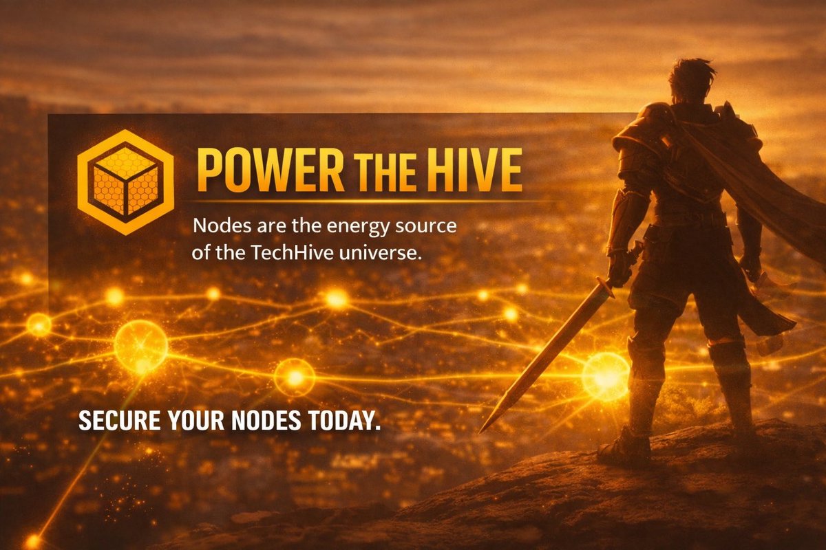 TechHivee's tweet photo. 🔥 𝐑𝐢𝐬𝐞 𝐚𝐧𝐝 𝐆𝐫𝐢𝐧𝐝, 𝐓𝐞𝐜𝐡𝐇𝐢𝐯𝐞 𝐁𝐮𝐢𝐥𝐝𝐞𝐫𝐬!
The Hive is expanding day by day as more pioneers power the network. 🚀
Big updates are coming soon…
Don’t get left behind — secure your nodes early.
#TechHive #NFTGame #Web3 #RiseAndBuild #forgeyournode https://t.co/J0CTll0DTF