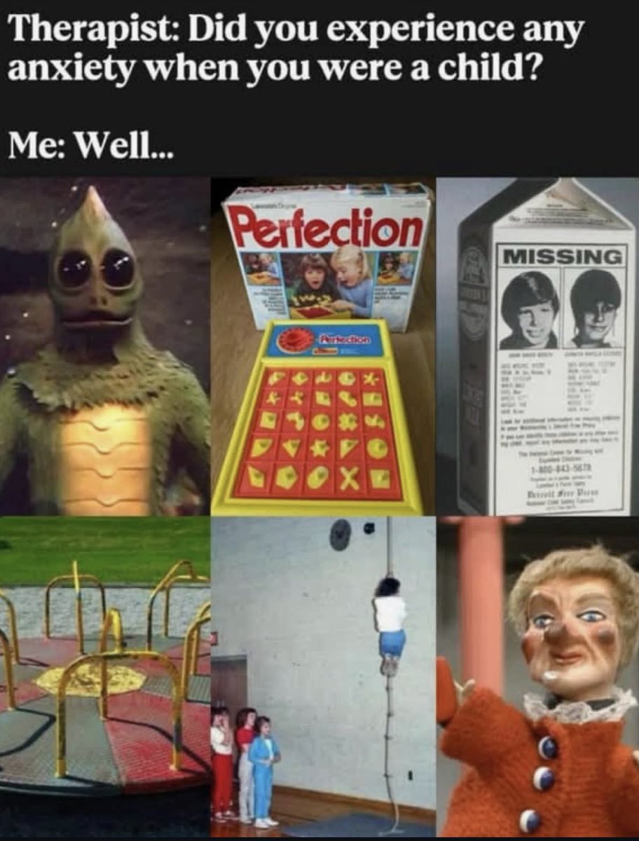 This sums up my 80s Gen X’er childhood perfectly! 😳