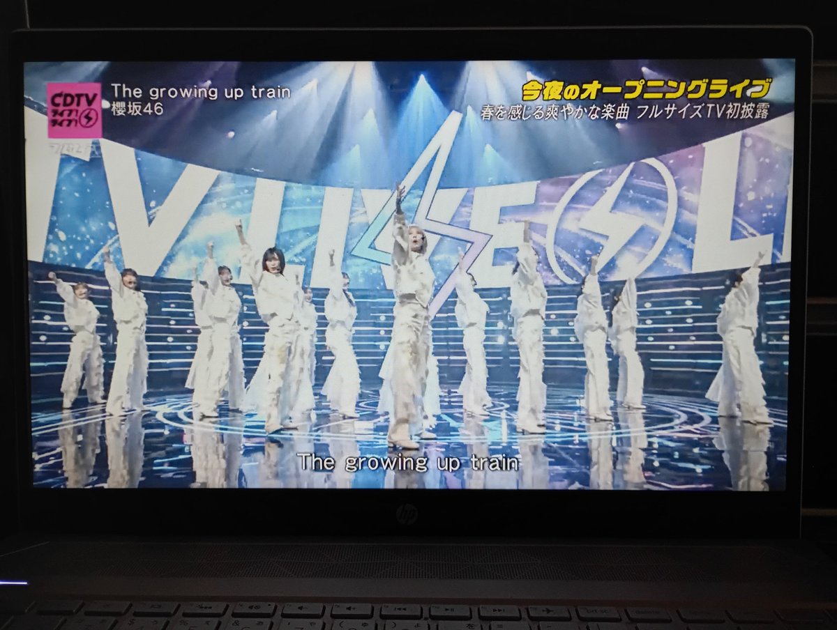 kuriko99300554's tweet image. 列車がテーマとあって､振り付けも右手👆差しポーズが多いですね｡
#櫻坂46｢♪#TheGlowingupTrain｣