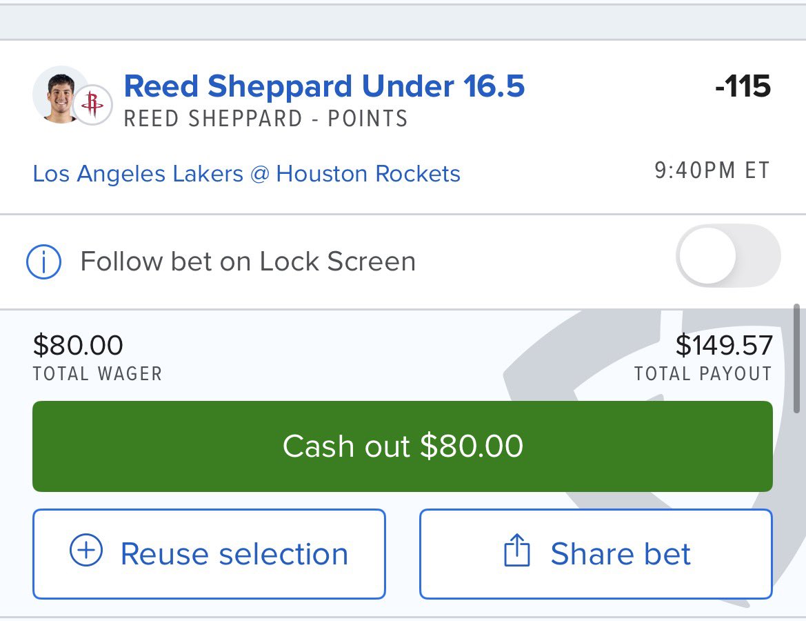 It's looking like Josh Minott might be out tonight, so we're running this as a replacement 🔥🔥🔥