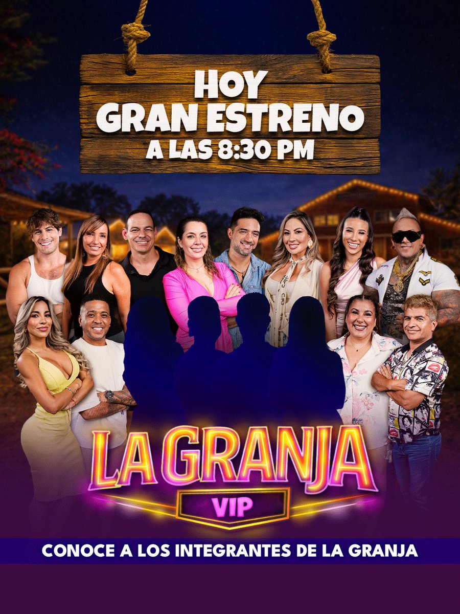 Ya conoces a nuestros granjeros… 🌾🐓

Y hoy a las 8:30 p.m. conocerás a los 4 que faltan en La Granja VIP Perú. 👀🔥

📺 Por Panamericana Televisión y en nuestro canal de YouTube.

#LaGranjaVIP #GranEstreno #RealityPerú
