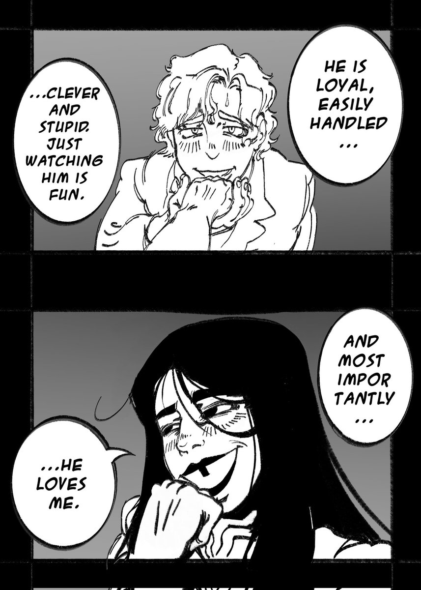 This came to me in a vision after this convo so have tjis incredibly rushed csm panel redraw as elise