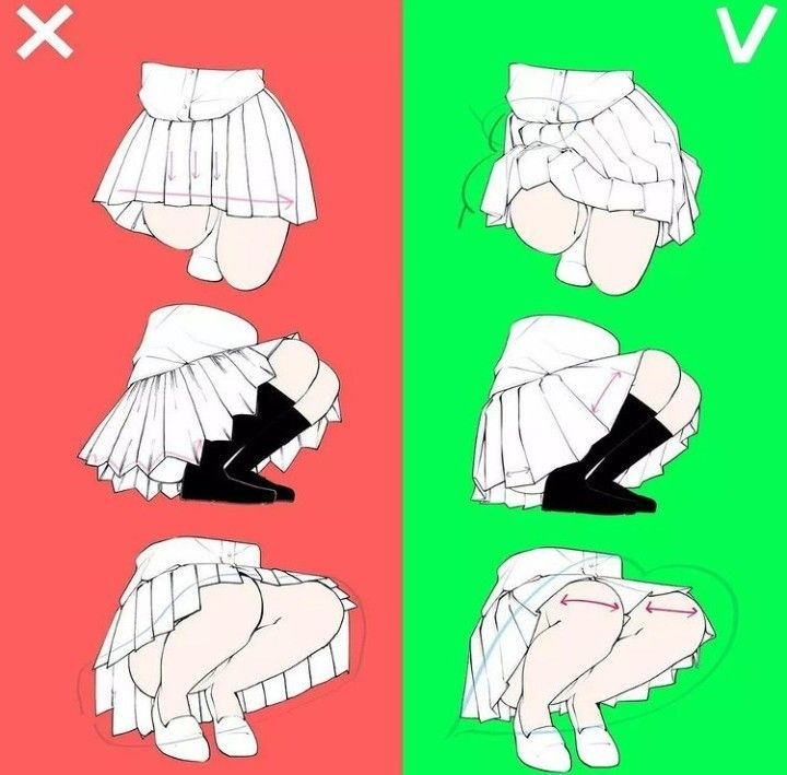 paniclightmate's tweet photo. Stop drawing skirts like this ❌
(Creator not found) https://t.co/t9PHULFEMB