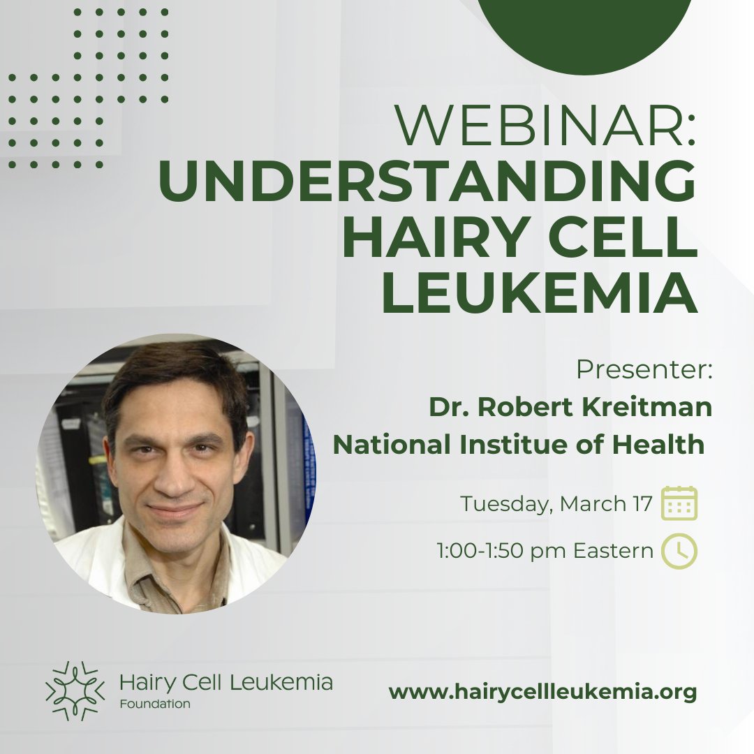 Hairy Cell Leukemia Foundation tweet media