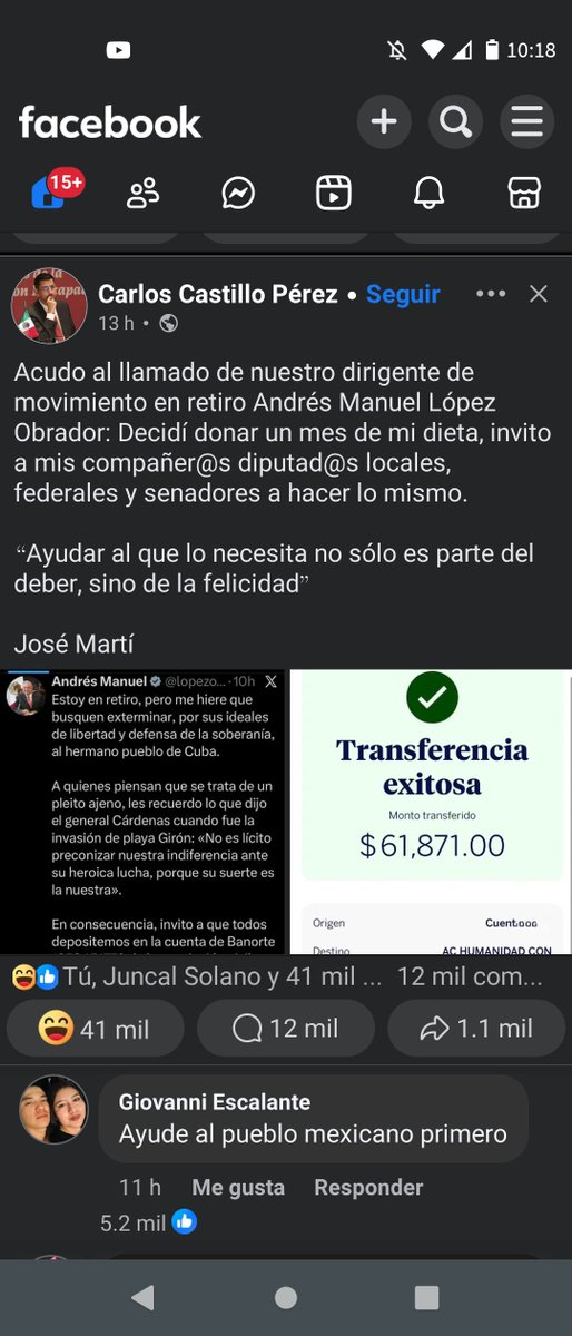 TheIntruder_007's tweet photo. Ustedes creen que un servidor público amante del dinero y riquezas va a dejar ir 50 mil pesos por una donación? Ese es dinero del pueblo, de impuestos no de sus bolsillos y más curioso que @SATMX no haya puesto tantas trabas en las transferencias que se supone si hasta 15 mil. https://t.co/DWMBekVtbY