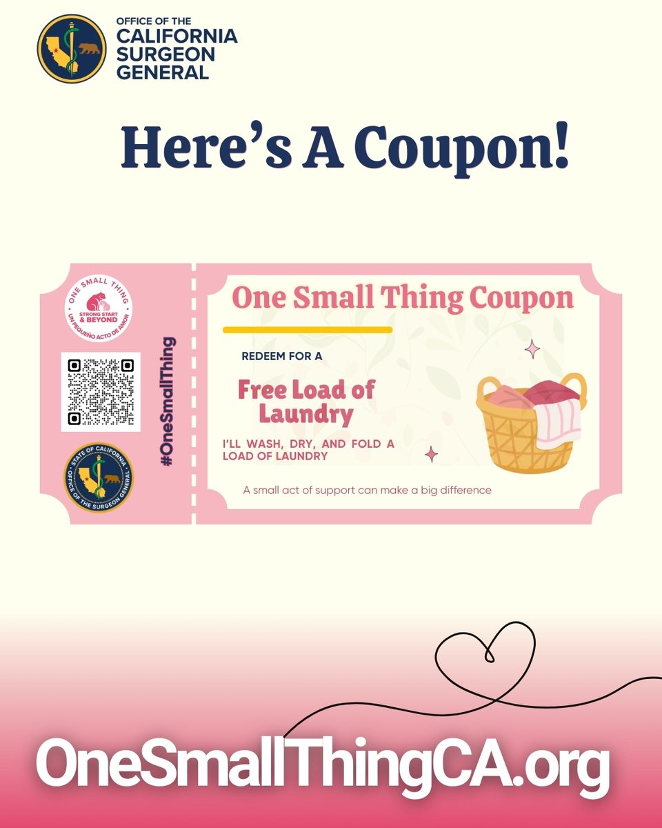 Office of the California Surgeon General tweet media