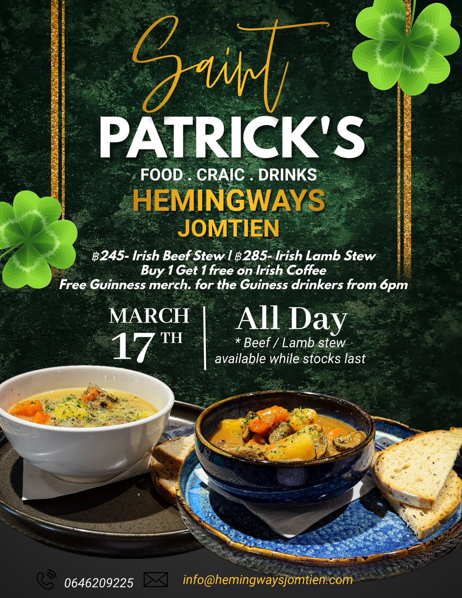 Hemingways • Jomtien tweet media