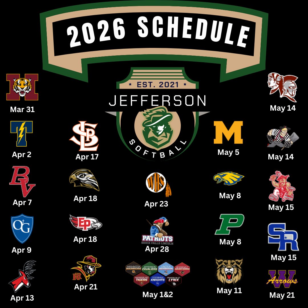 SF Jefferson Softball tweet media