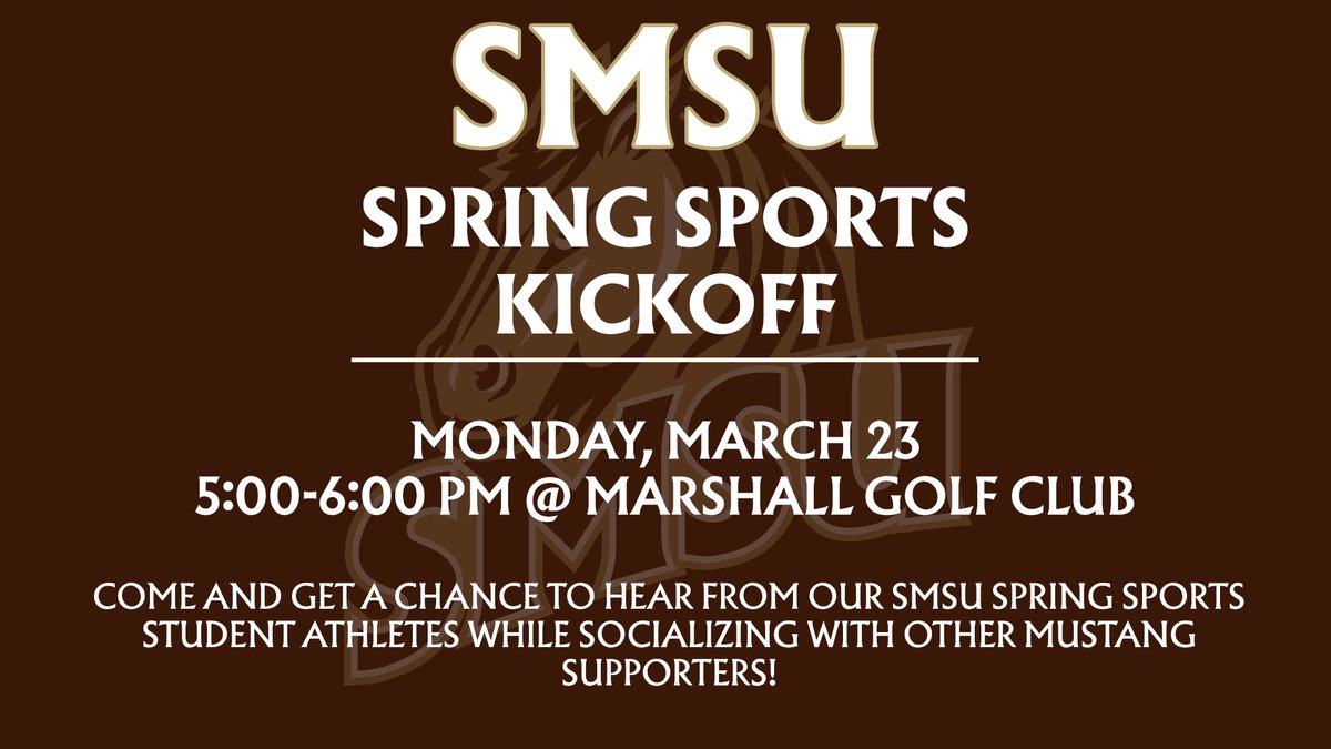 SMSU Athletics tweet media