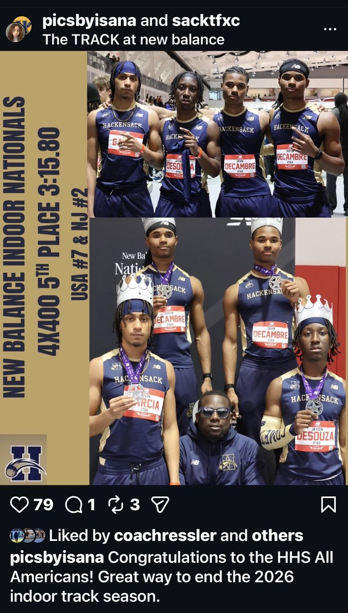 SACK TRACK & FIELD/XC tweet media