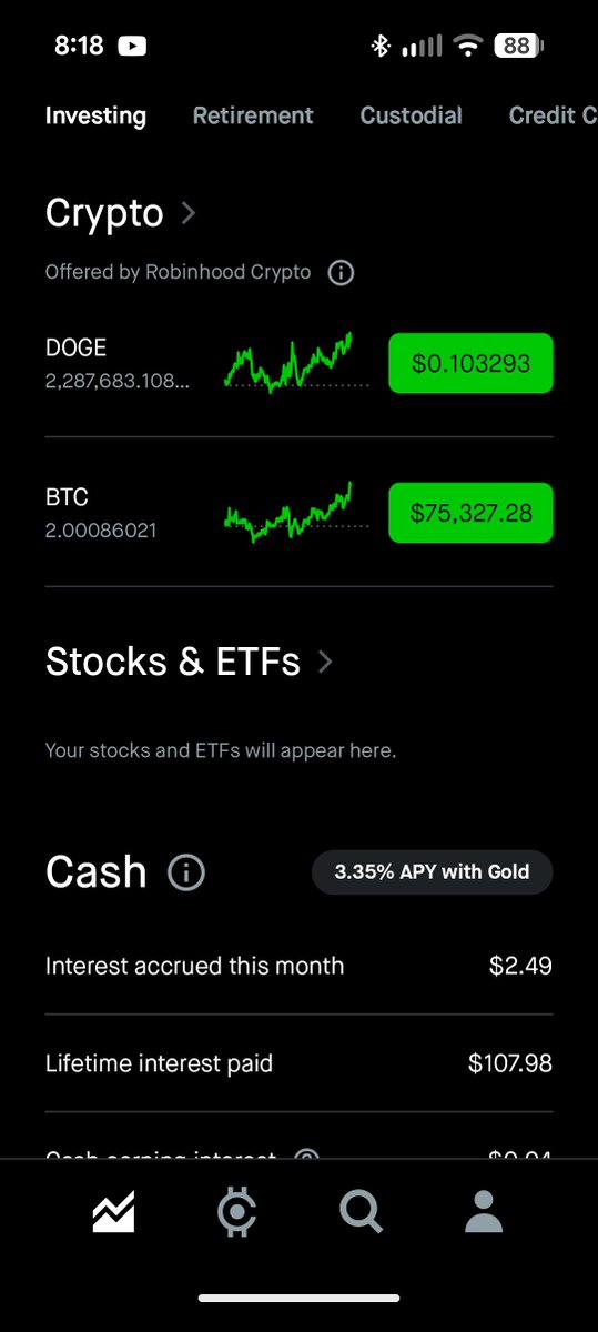 2 BTC
2.287 MILLION DOGECOIN 

A conservative move before the FOMC meeting which sent crypto down 7 of 8 last times.

Let's see.