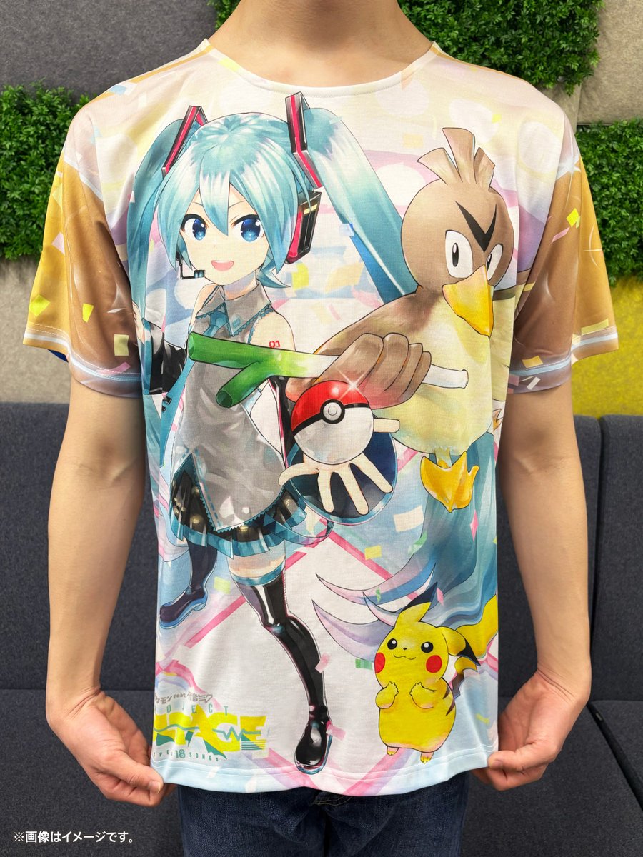 ポケミク グッズ紹介🎉】 ━━━ 👕 フルグラフィックTシャツ