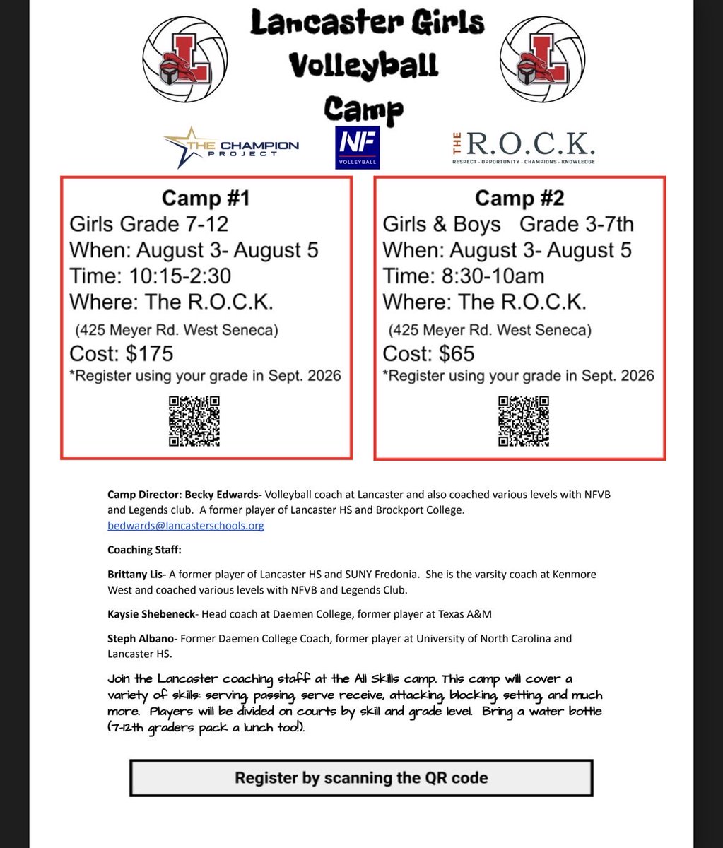 Lancaster Volleyball tweet media