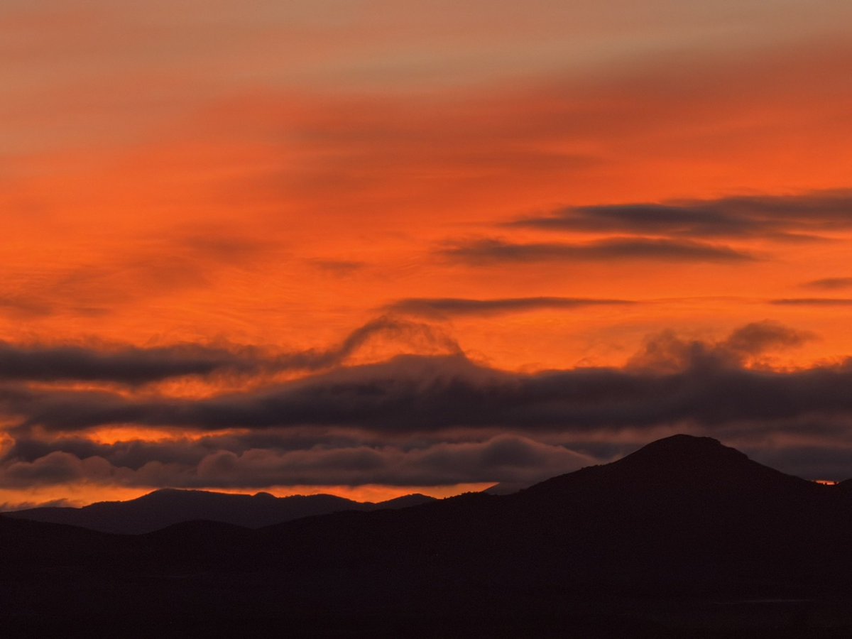 Something about watching the sunrise…….especially when it looks like this