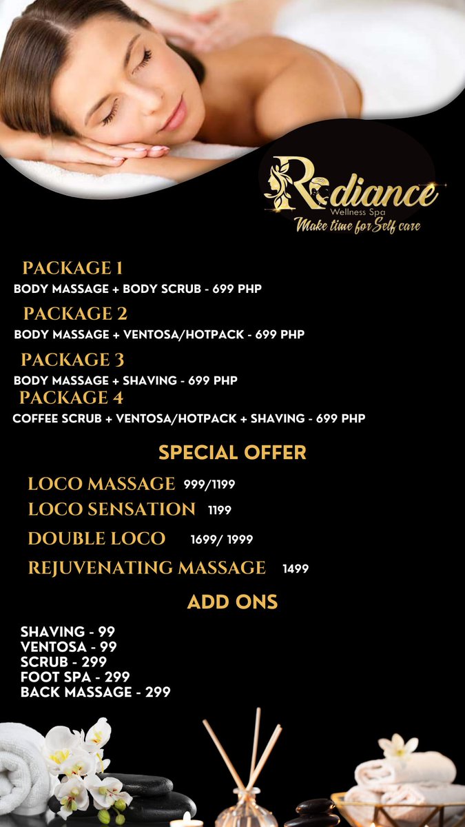 Radiance Spa - San Fernando, Pampanga tweet media