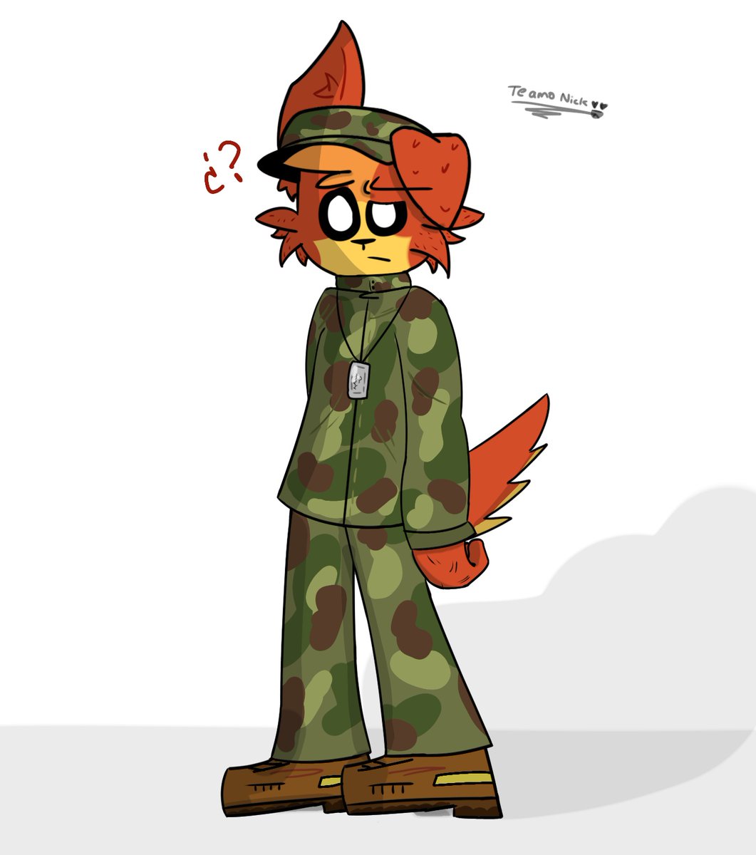 HUSKER256's tweet photo. Dibuje a mi hombre, Nick.
Regalenme uno pls 😭 
(Personajes del @_Skebfu )
#Dadday https://t.co/HtKMpQQkDD