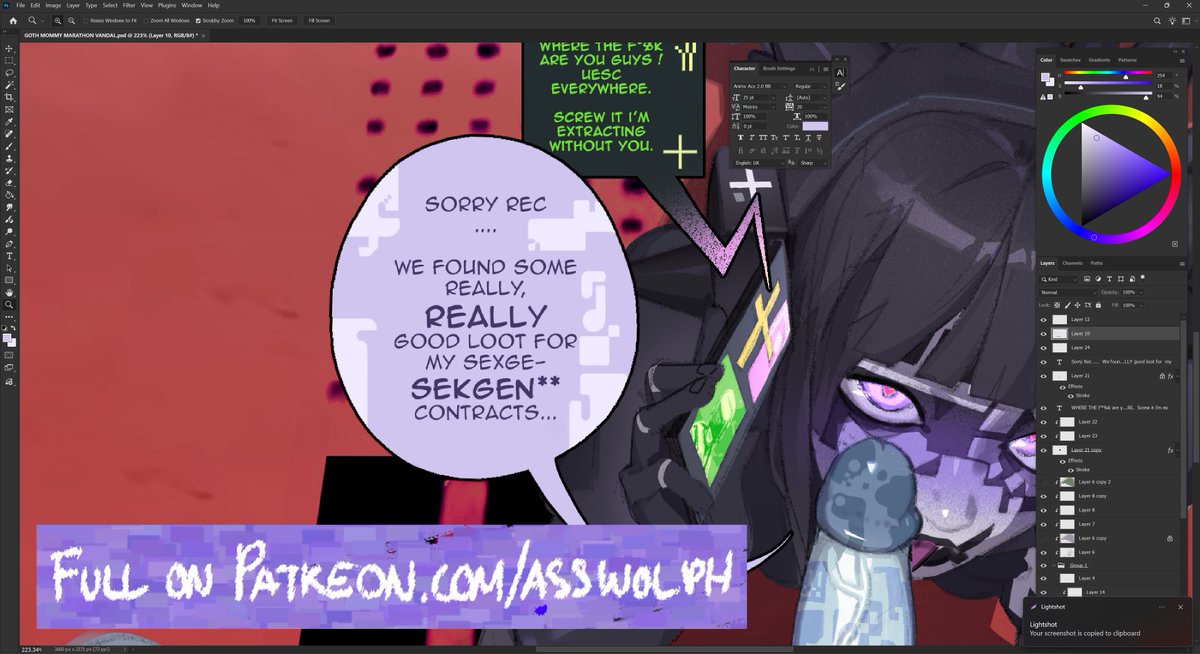 Asswolph 🐯 COMMS OPEN tweet media