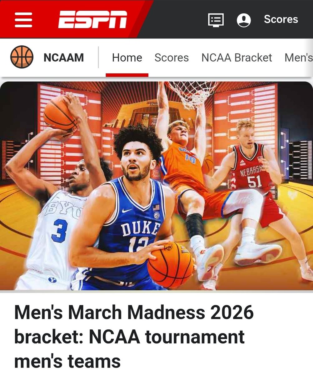 BrighamsBrigade's tweet photo. People clowning BYU for going .500 in Big 12 despite rumored "$20M" roster?

They're a 6-seed in Big Dance. AJ &amp; team are all over ESPN, CBS, etc. AJ is near the top of every draft board. Unprecedented TV exposure! CBS/TNT covering BYU behind scenes. Bruce Branch, etc. GREAT ROI https://t.co/VBkXdyxFRk
