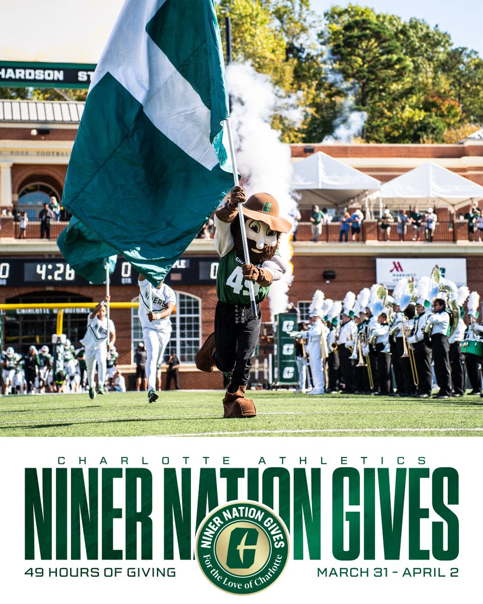 Charlotte 49ers tweet media