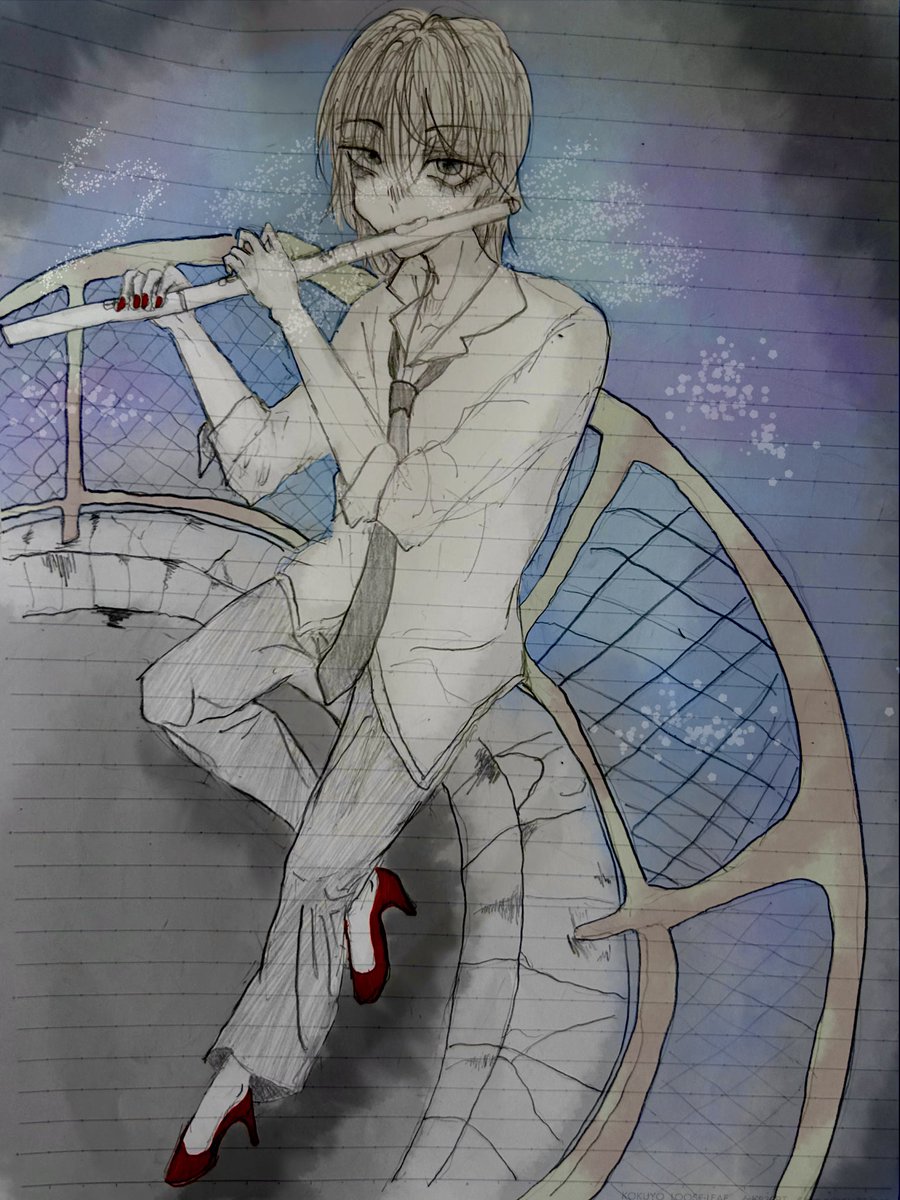 matsurome's tweet photo. 高1
画力<世界観？ https://t.co/106AlLxFCH