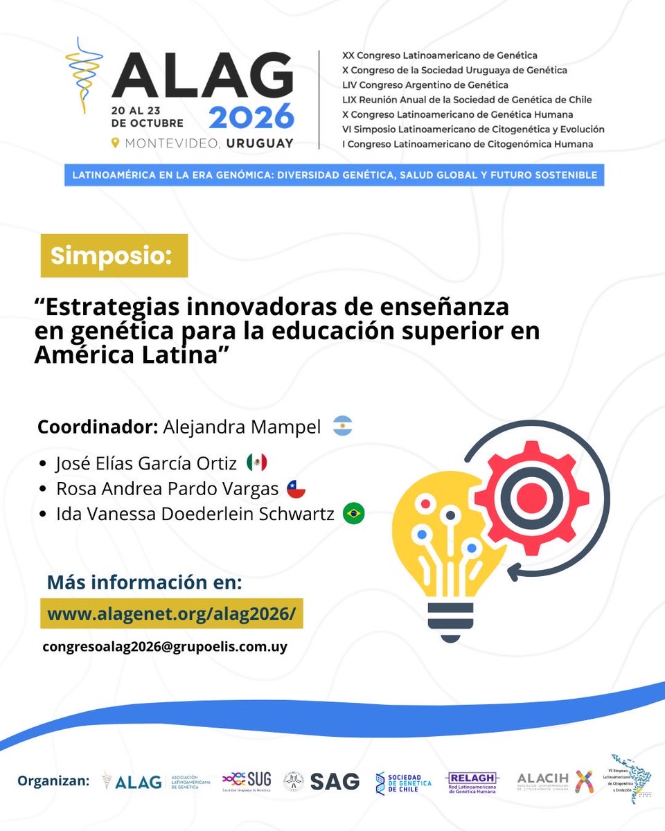 RED LATINOAMERICANA DE GENÉTICA HUMANA-RELAGH tweet media