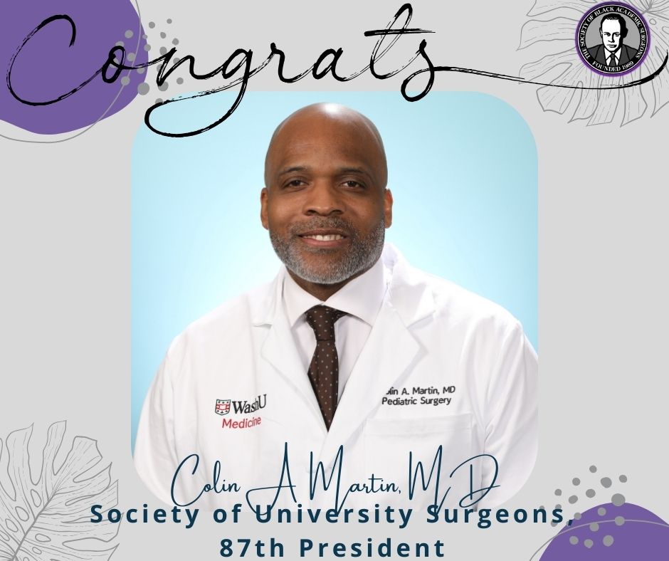 Society of Black Academic Surgeons tweet media