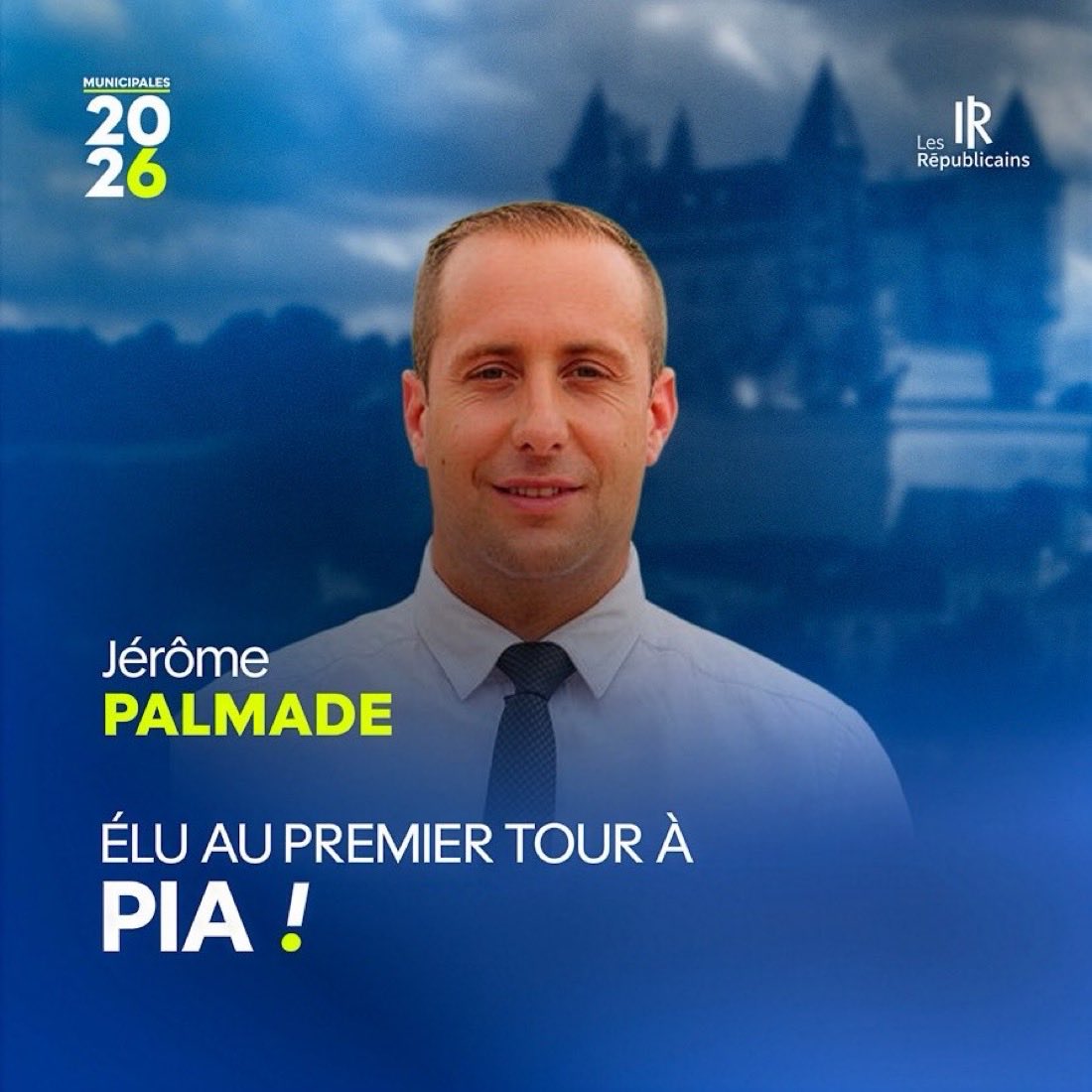 selyne66's tweet photo. Réélu au premier tour à 82% 
La liste Pia Unité Avenir 
@villedepia @JeromePalmade66 @lesRepublicains 
#electionsmunicipales2026 https://t.co/bVhnNIHOwN