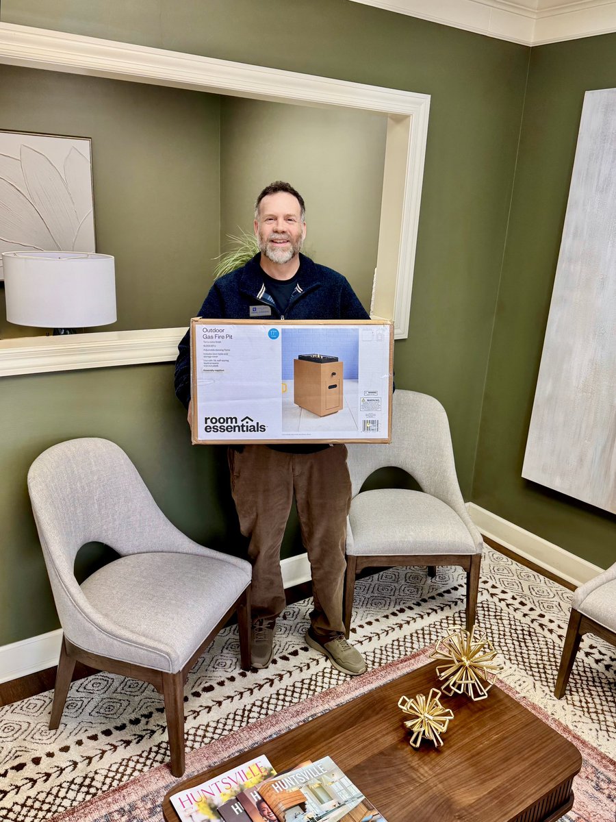 Looks like closing deals can warm you up in more ways than one. 🔥
My name got placed in a drawing at Icon Title &amp; Closing Services, LLC and I ended up walking away with this outdoor fire pit.

Always great working with their team.