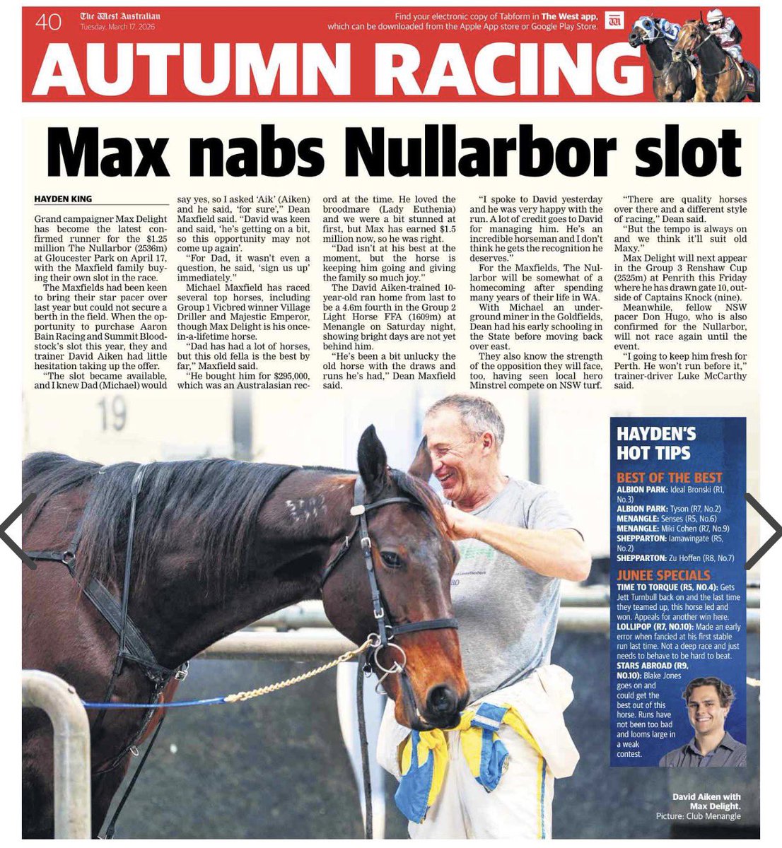 Gloucester Park tweet media