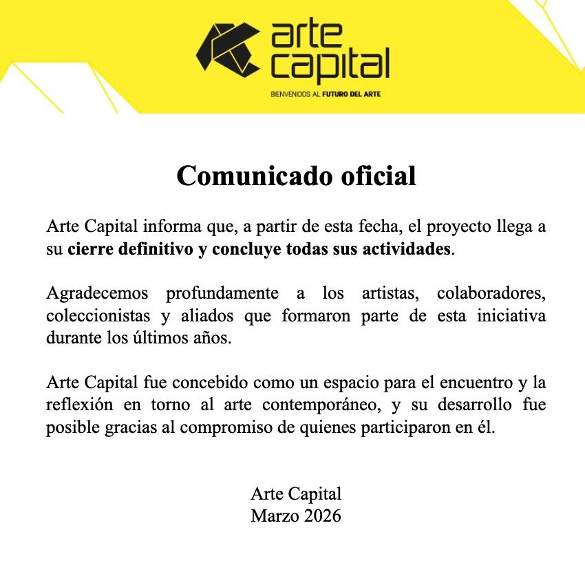Arte Capital | Feria Arte tweet media