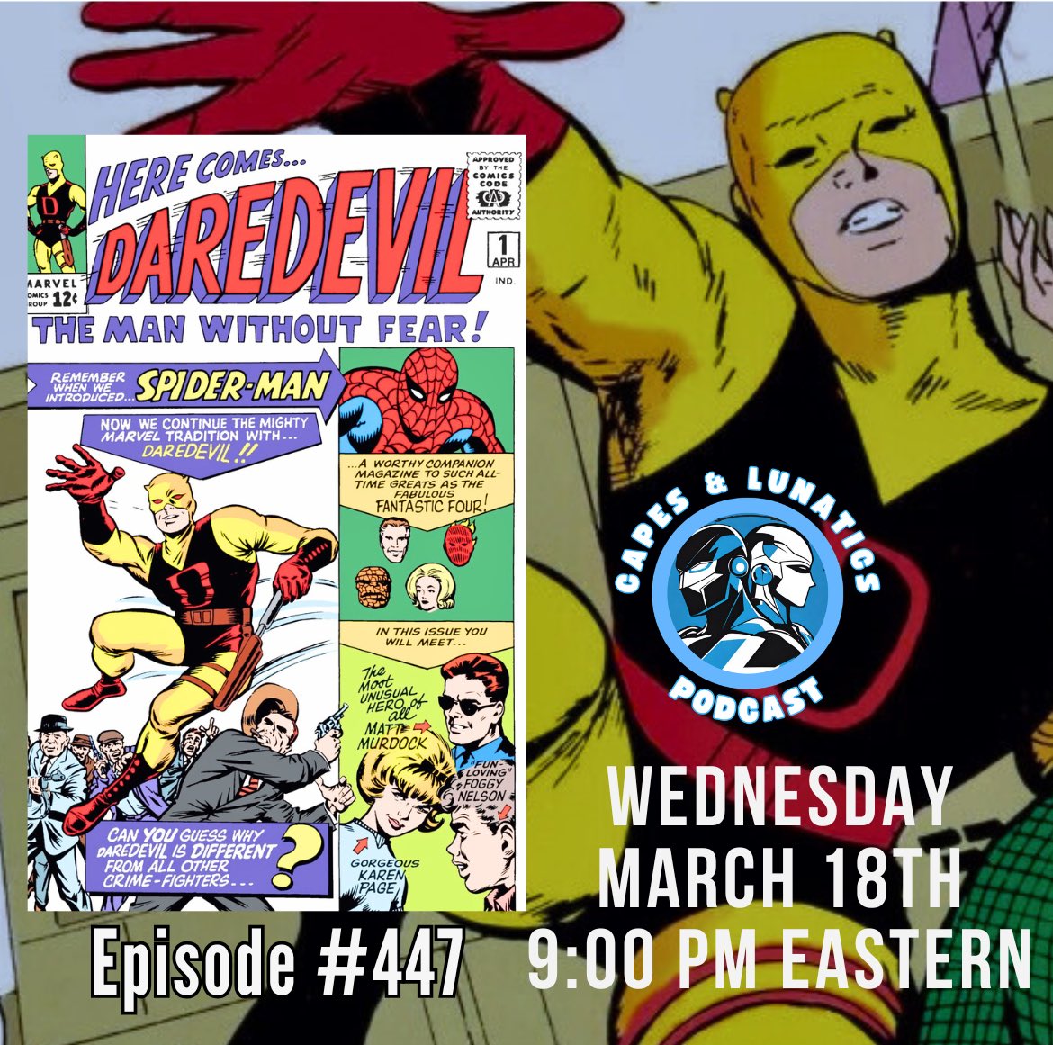 Capes & Lunatics Podcast 🎙️ tweet media