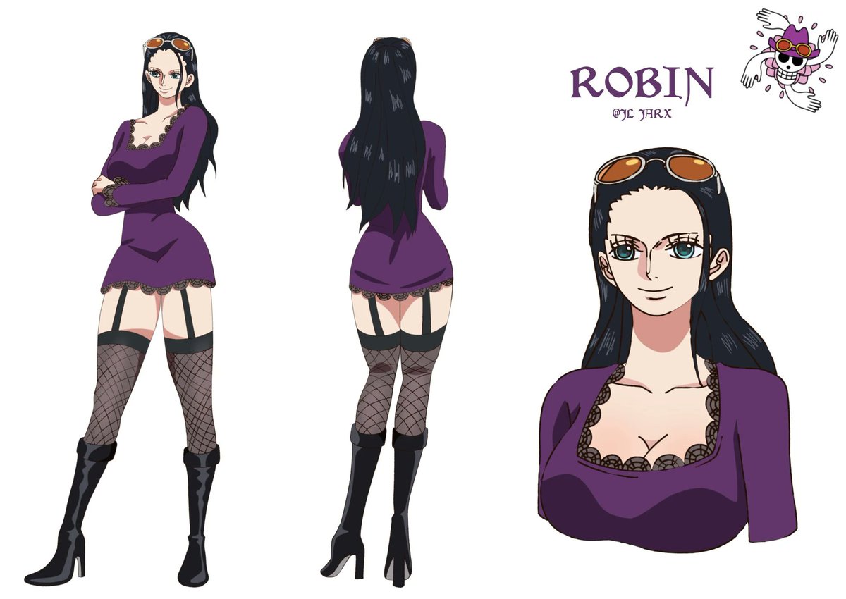 thepokeflutist's tweet photo. Post timeskip Robin in the Thriller Bark fit 💜💜🕷️🕷️ https://t.co/L4AnLoBxc0