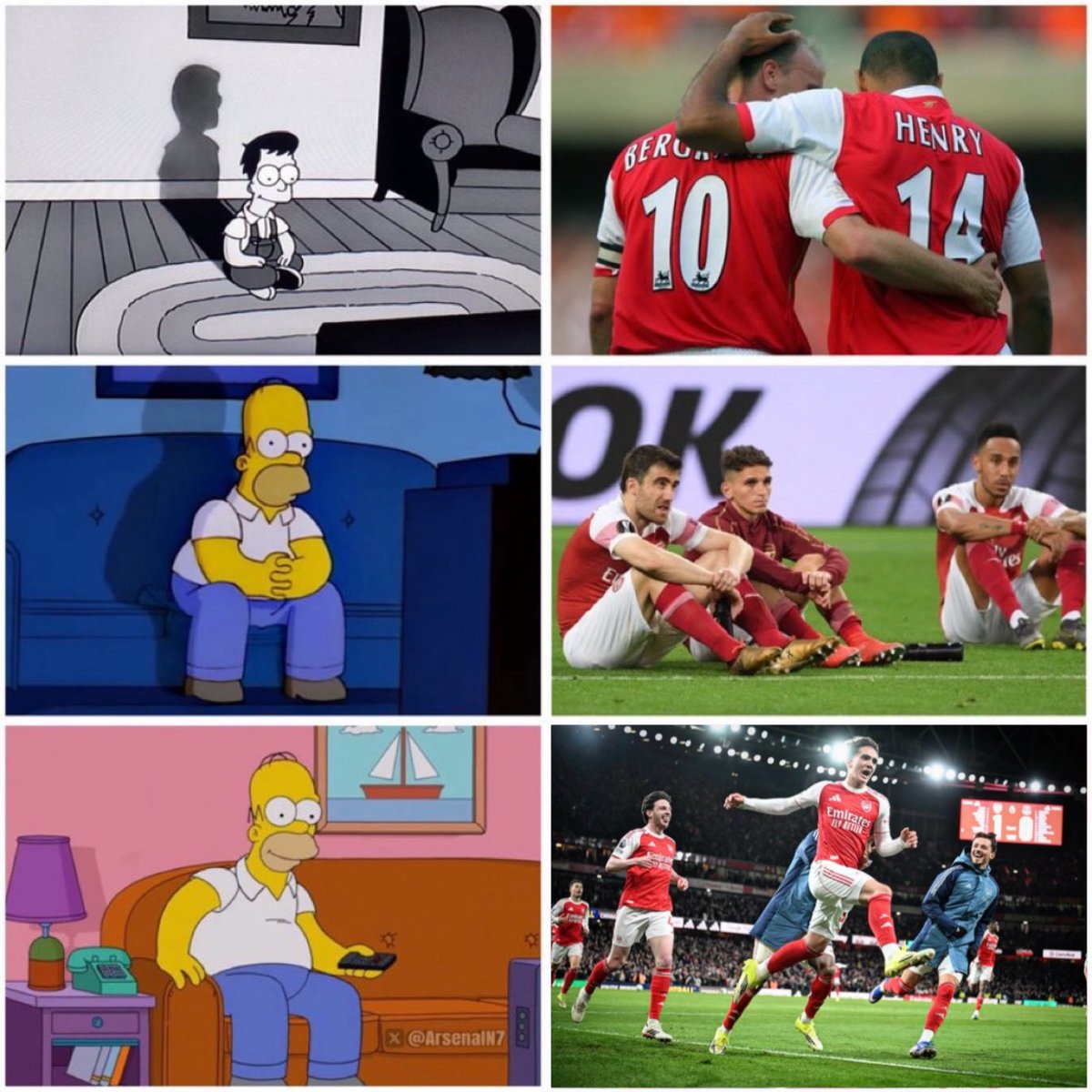 The loyalty of an Arsenal fan is never in doubt