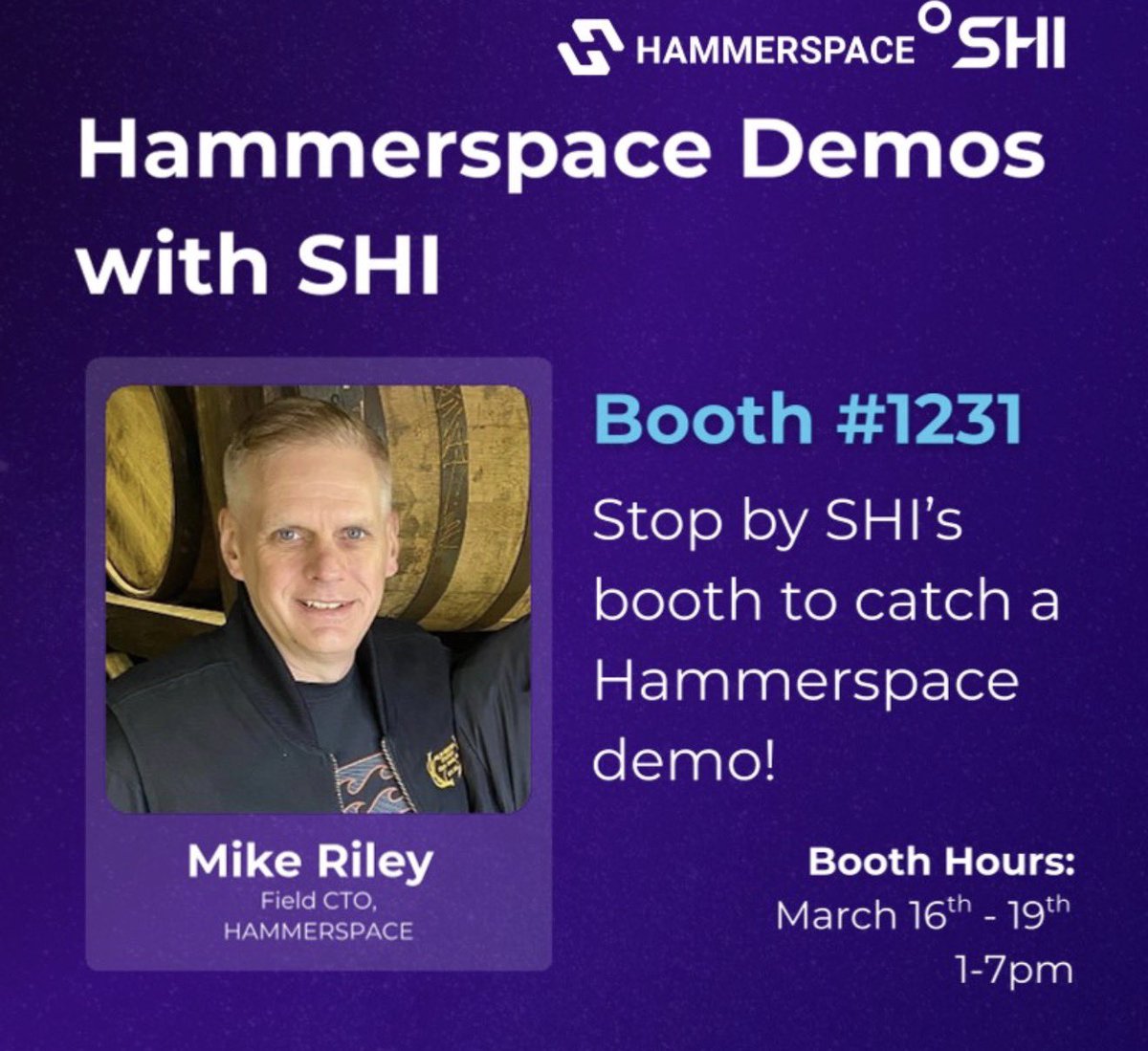 Seeing is believing! Stop by, say hi, see a <a href="/Hammerspace_Inc/">Hammerspace</a> demo. #AIDP