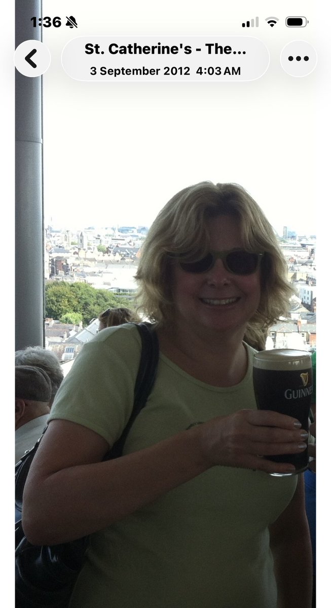 dr_wendym_RN's tweet image. In honour of #St Patrick’s day I’ll share my 2012 shenanigans- was at a conference in #Dublin, visited &amp;amp; kissed the #Blarney Stone, became a certified #Jamieson taster &amp;amp; drank a pint of the black stuff at the factory  note my green glasses !