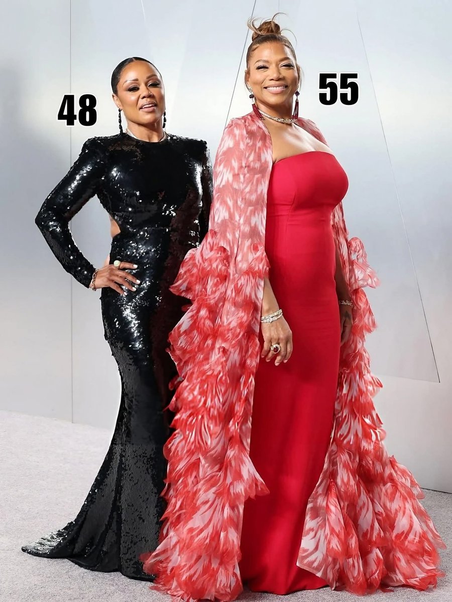 Queen Latifah and her love, Eboni Nichols, shining at the Oscars. ❤️