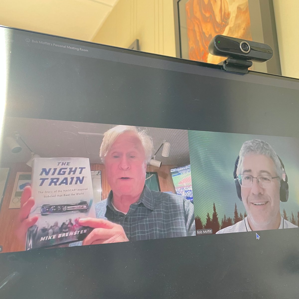 #bobsled #announcing legend John Morgan will be the next guest on Thespitter.com podcast. Great chat. Learned as much about baseball history as I did about bobsledding!