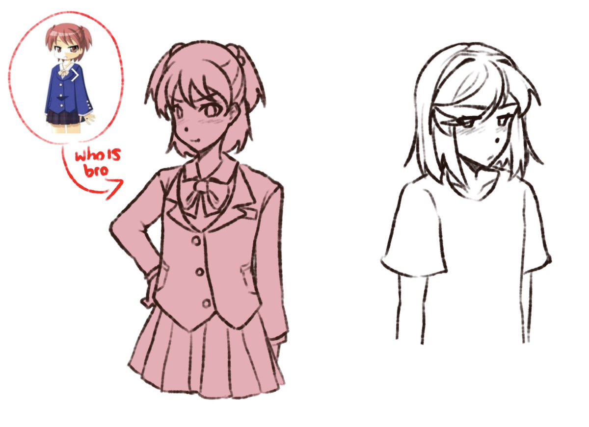 Drawing Natsuki Everyday! tweet media