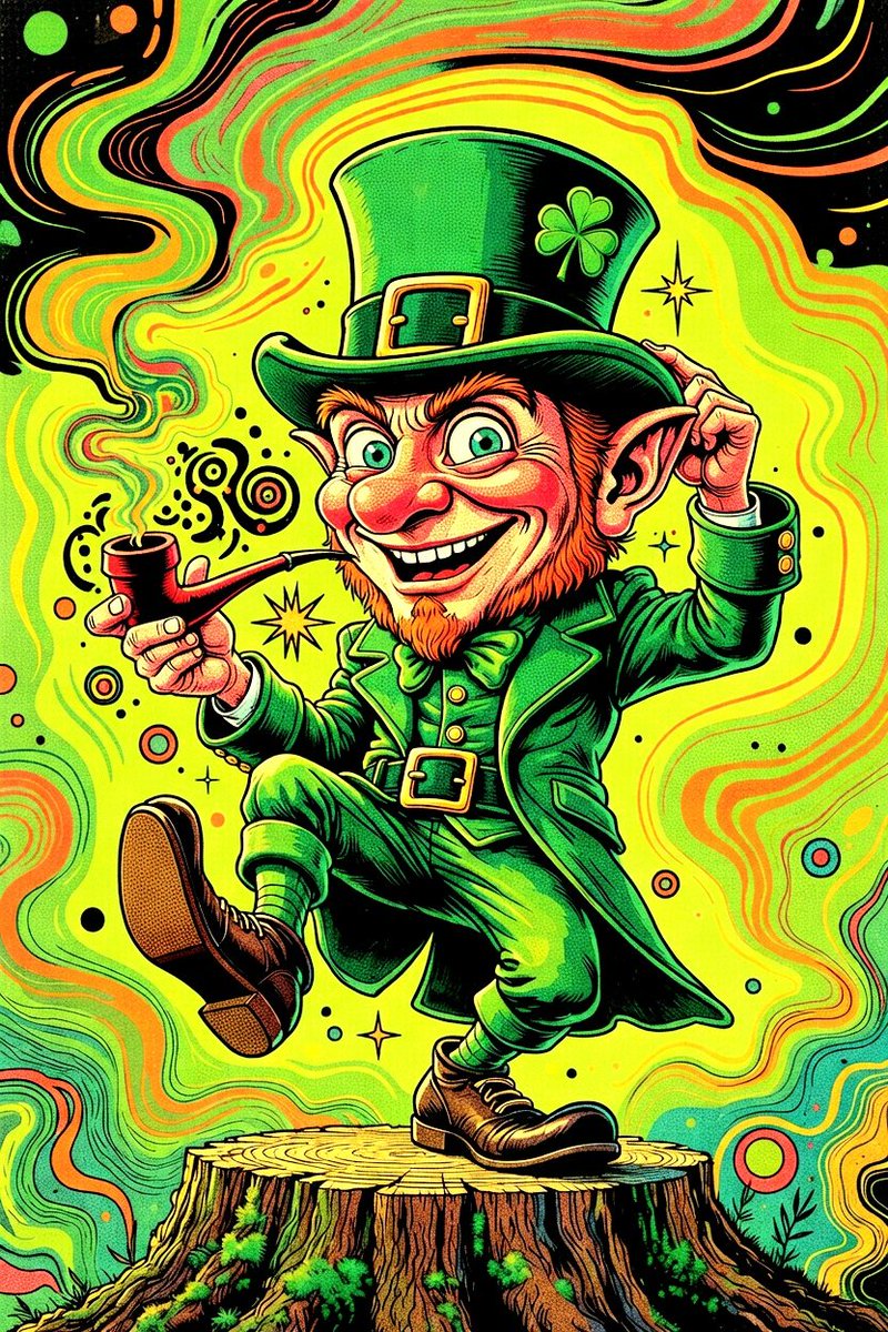 QT with your Leprechaun ☘️art