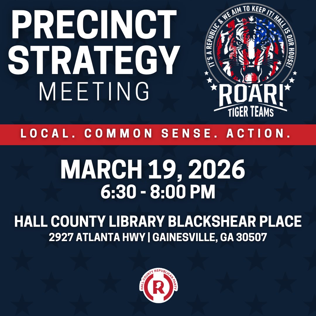 Hall County GOP tweet media