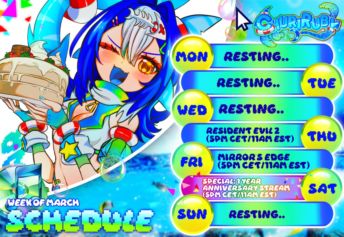 ChuriRuby 🛟🫧【VTUBER】 tweet media
