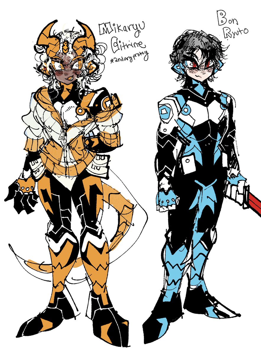 Some manga isnpired characters