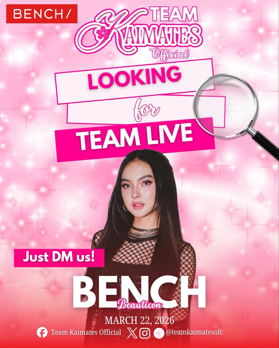 The fun just keeps getting better! 

Kaimates, don’t miss the chance to see Kaisha live this March 22 at the SMX Convention Center Manila, Halls 1–4. Catch her performance at 4PM and celebrate beauty with us as she lights up the stage at this exciting event. Enjoy her amazing