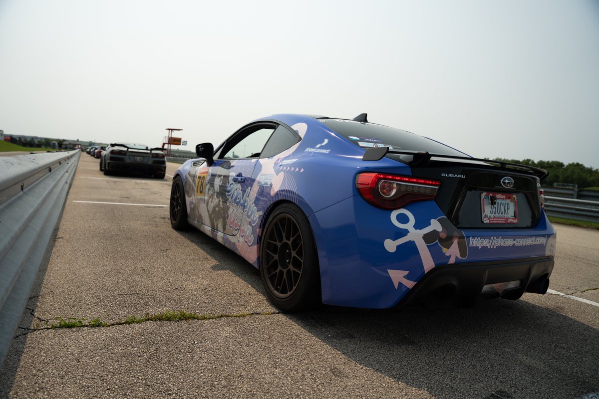 NijiiroMotors's tweet photo. Throwback to Pippa at SCCA Autobahn 2025
2020 Subaru BRZ
Character: Pipkin Pippa
Group: Phase Connect
@EternalLiquet
#Subaru #BRZ #痛車 #PipkinPippa #PippaItasha #Piptasha #MMOARTPG #Capippalist #PipparuBRZ #PhaseConnect #PhaseOrigins #虹色motorsports #PhaseConnect https://t.co/ql3RIIlJy3
