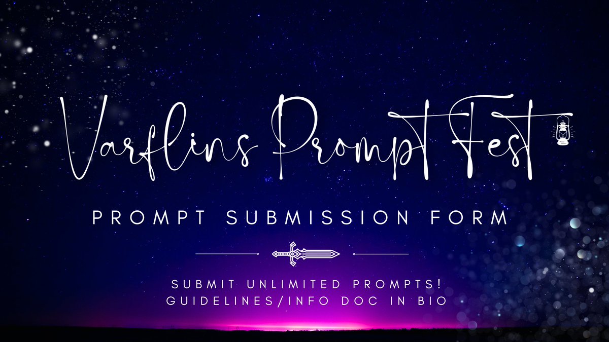 varflins event | sign ups open ! tweet media