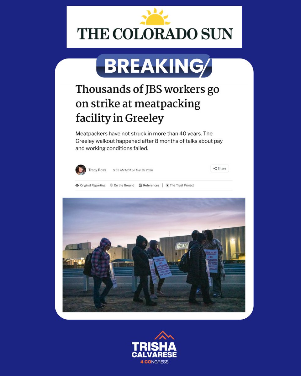 Trisha Calvarese for Colorado tweet media